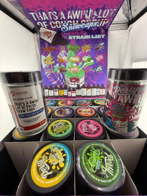 PERSY SNOWCAPS - PERSY X AWFUL LOT OF COUGH SYRUP LASTEST EDITION